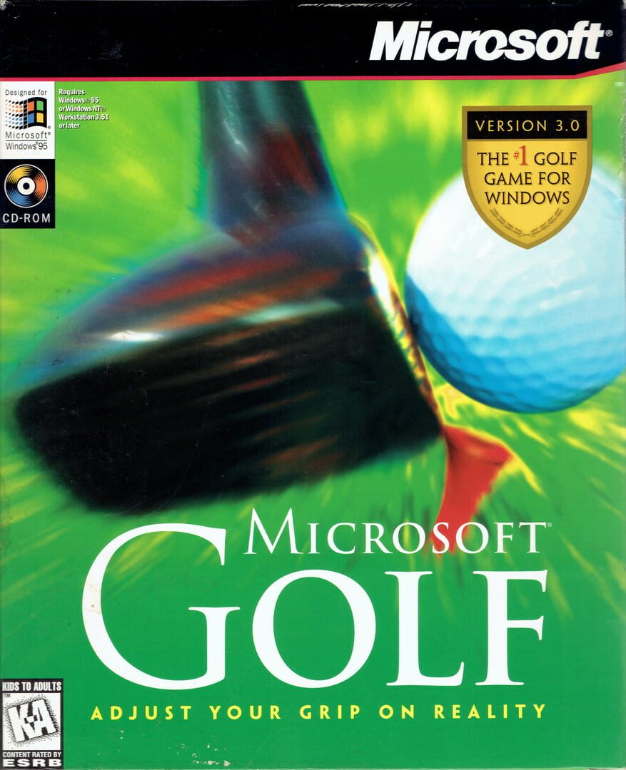 Microsoft Golf 3.0 カバー