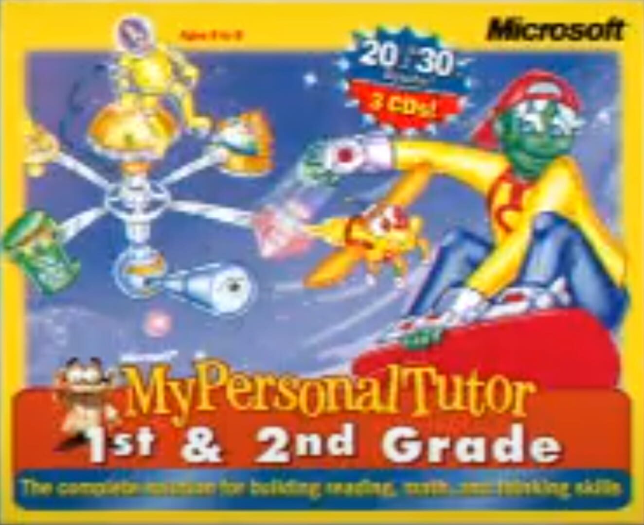 Microsoft: My Personal Tutor 1st & 2nd Grade Cover