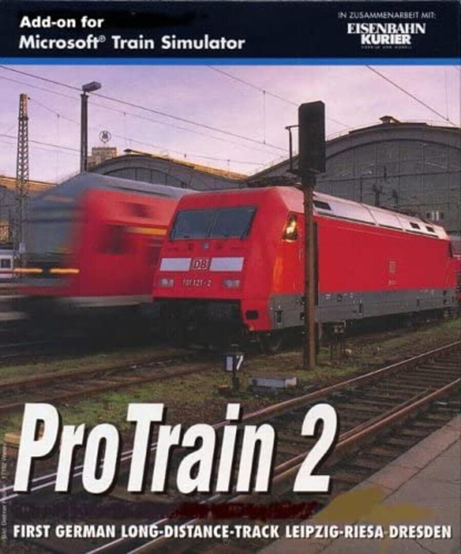 Microsoft Train Simulator: Pro Train II 커버