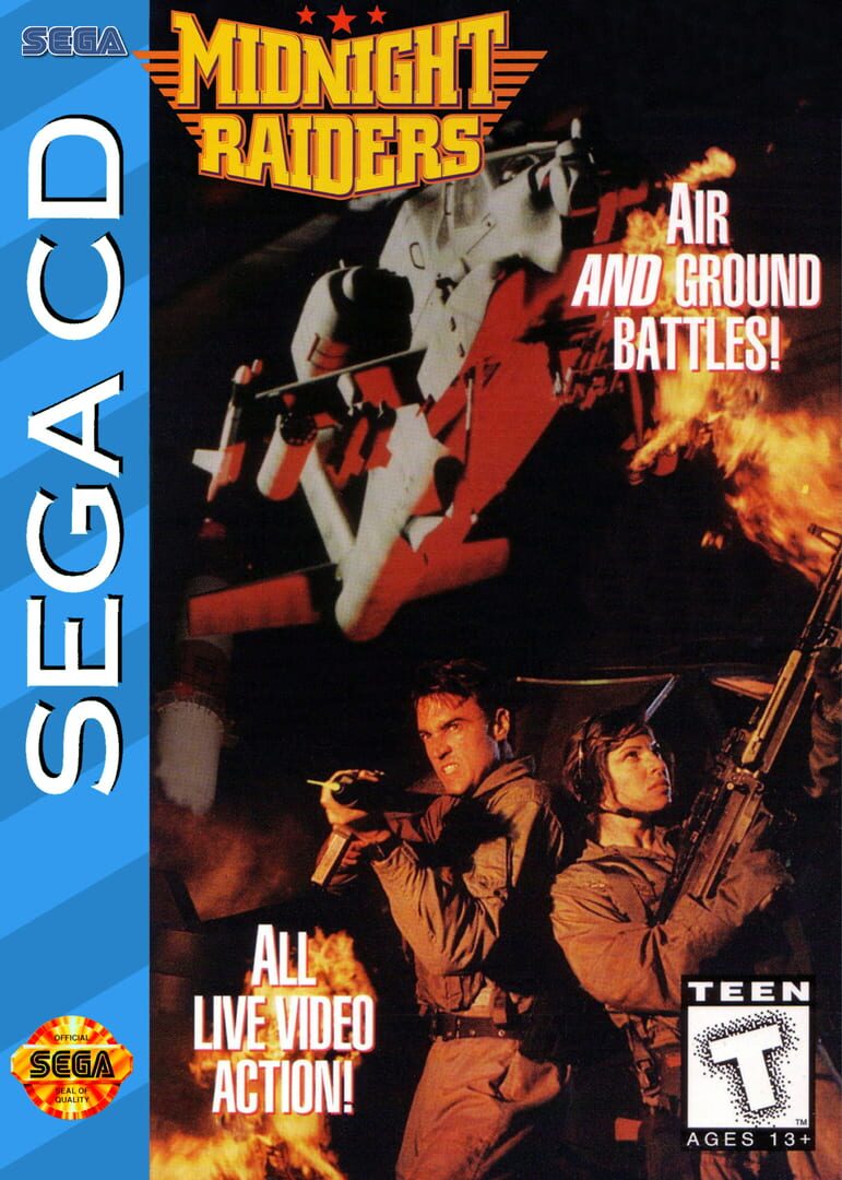Capa de Midnight Raiders