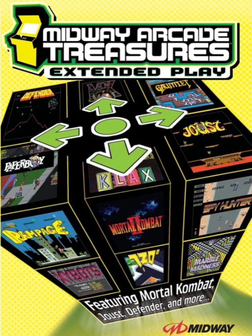 Midway Arcade Treasures: Extended Play Cover