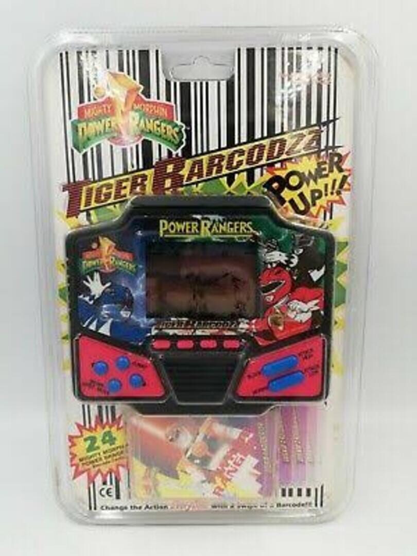 Mighty Morphin Power Rangers Tiger Barcodzz Cover