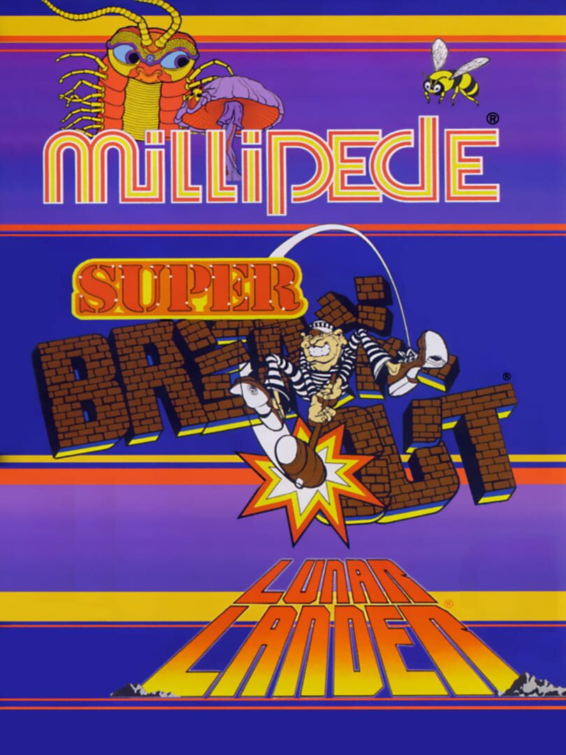 Portada de Millipede / Super Breakout / Lunar Lander