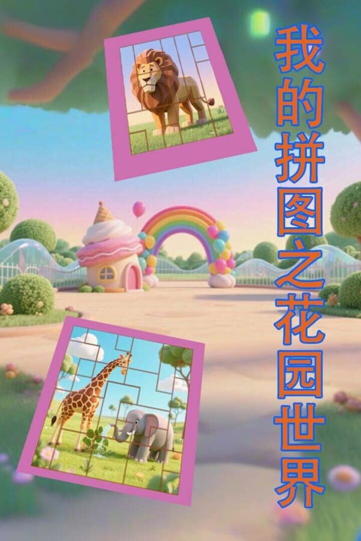 Mine Puzzle Pieces of Flower Garden World Cover