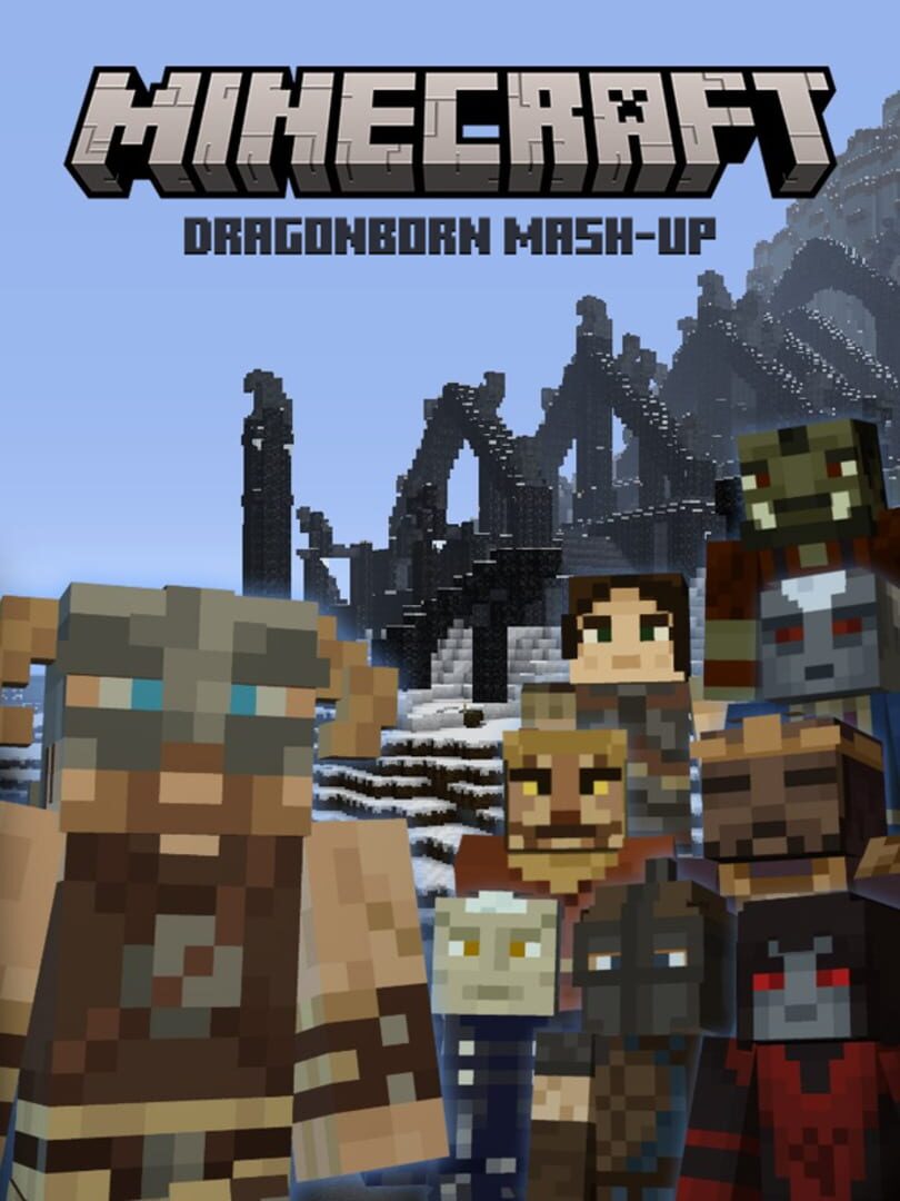 Copertina di Minecraft: Dragonborn Mash-up