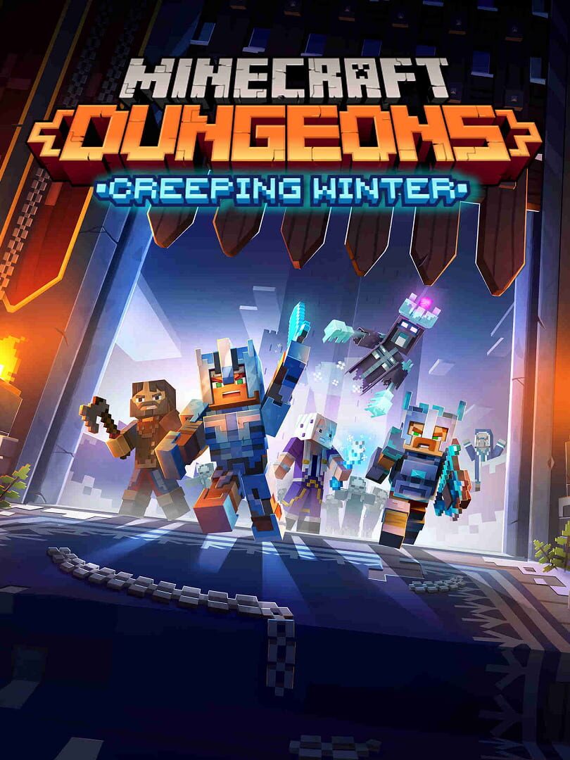 Portada de Minecraft Dungeons: Creeping Winter
