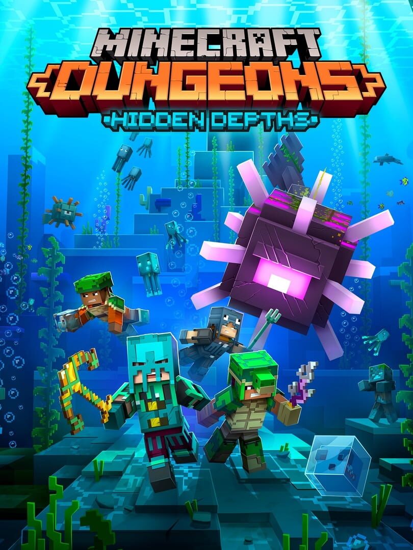 Portada de Minecraft Dungeons: Hidden Depths