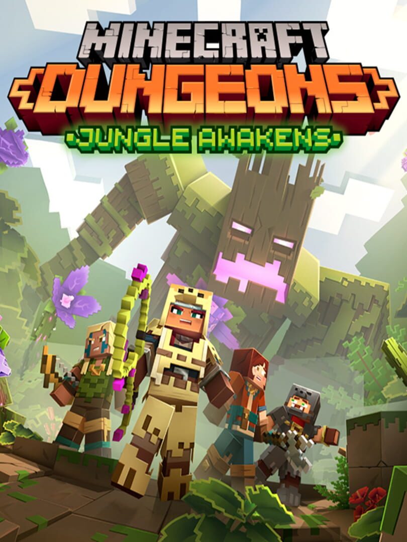 Capa de Minecraft Dungeons: Jungle Awakens