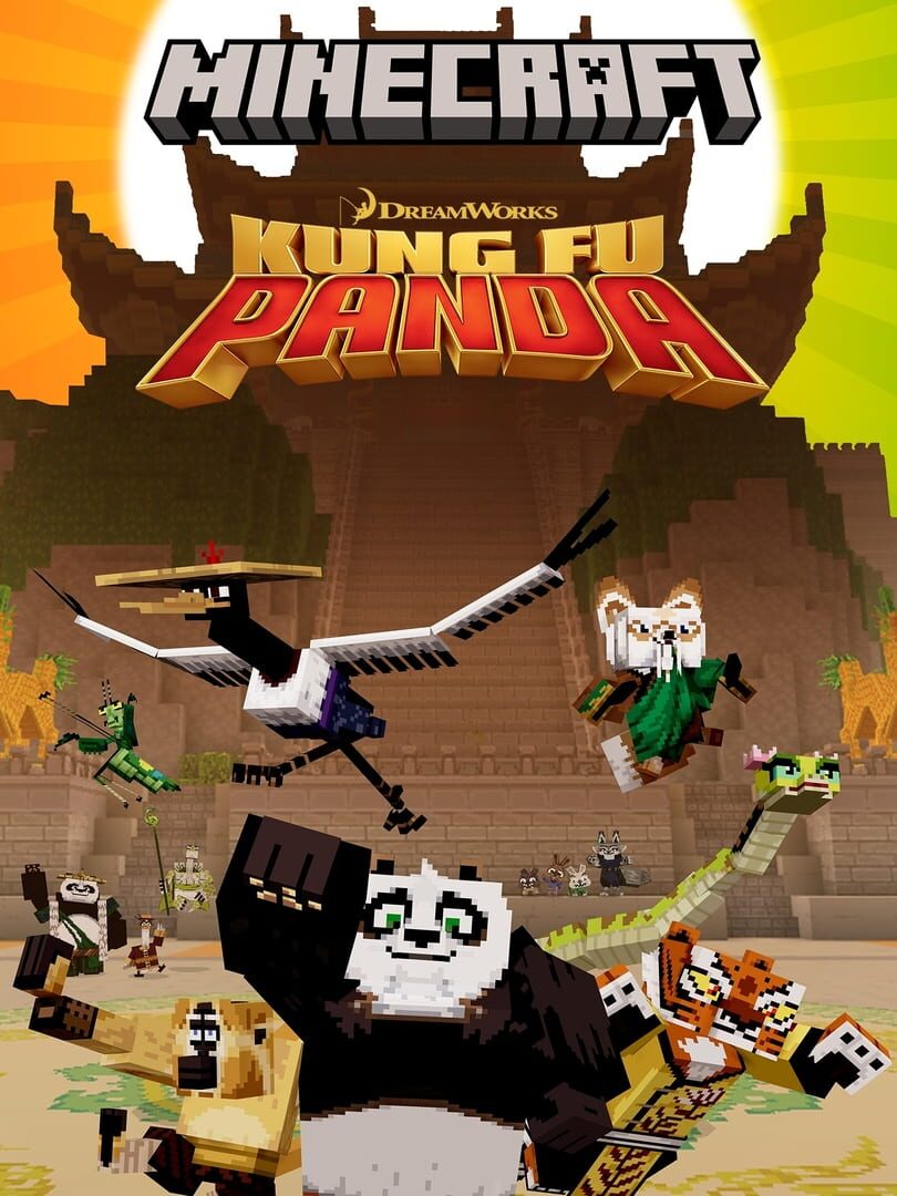 Capa de Minecraft: Kung Fu Panda