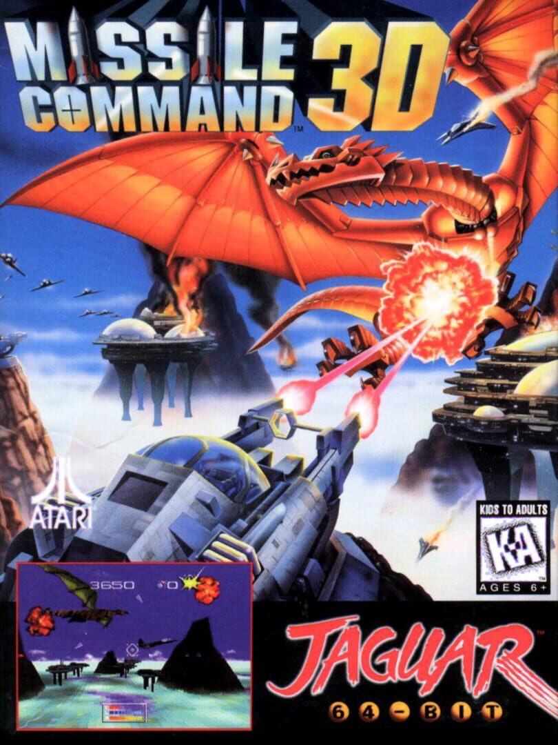 Copertina di Missile Command 3D