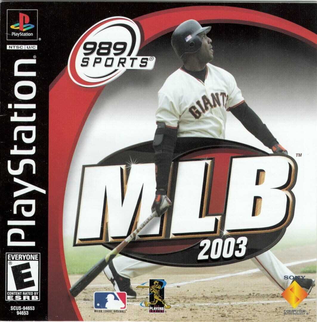 MLB 2003 커버