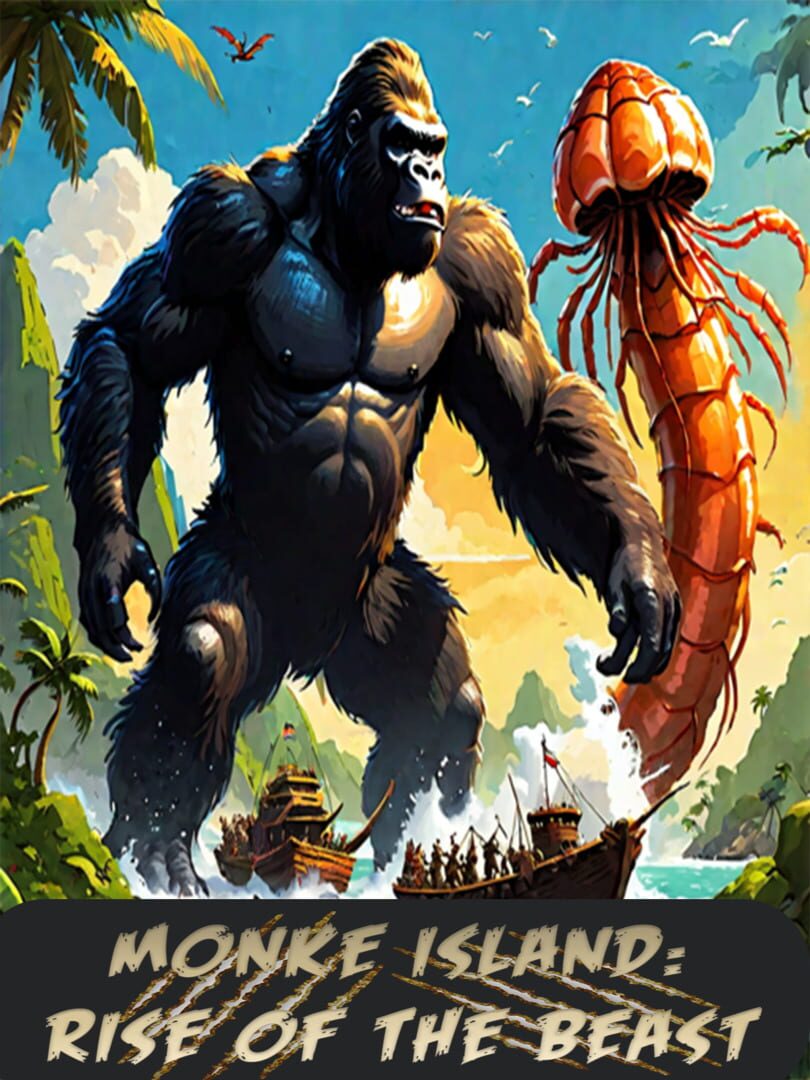 Monke Island: Rise of the Beast Cover