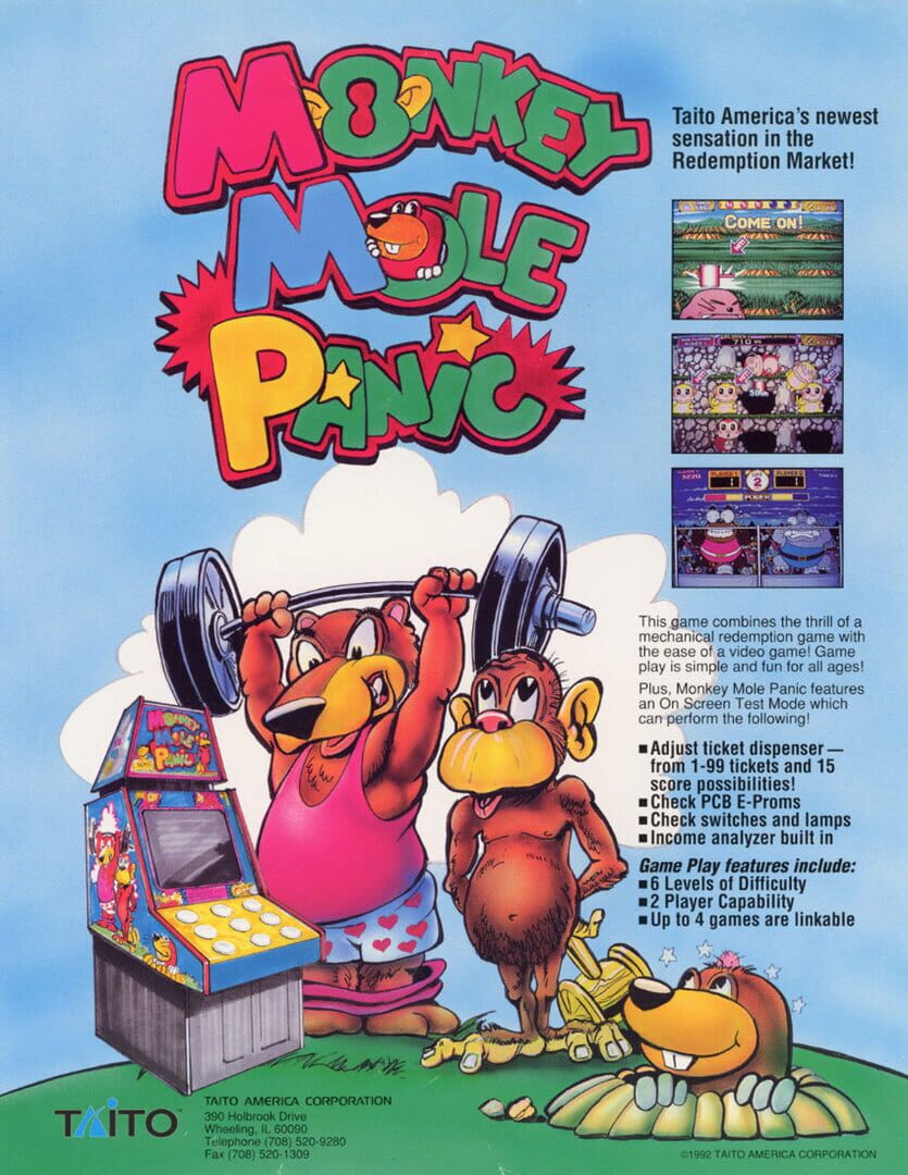 Monkey Mole Panic Cover