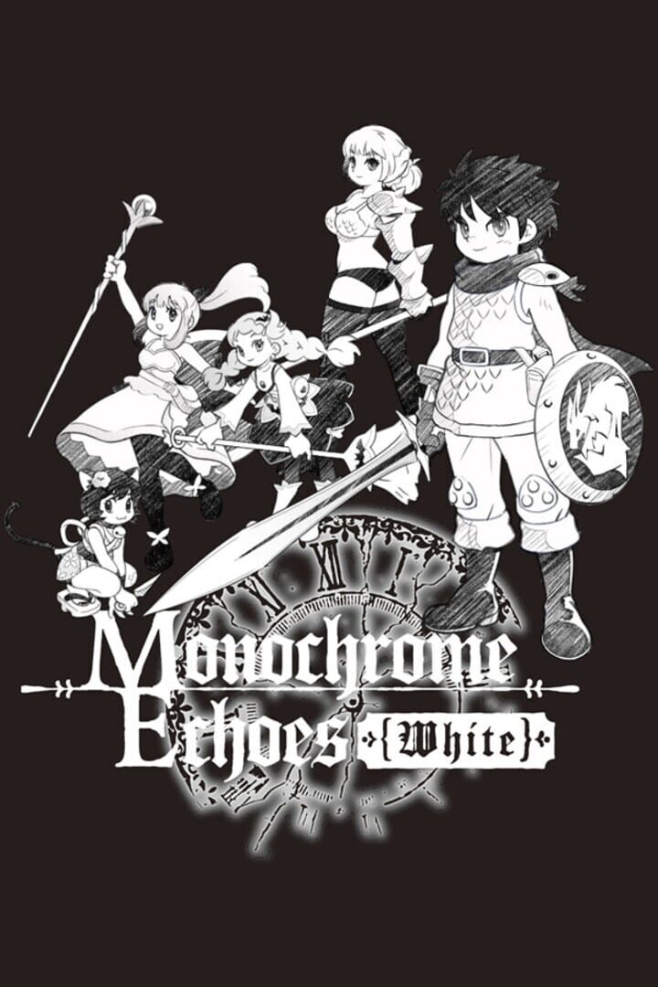 Copertina di Monochrome Echoes: White