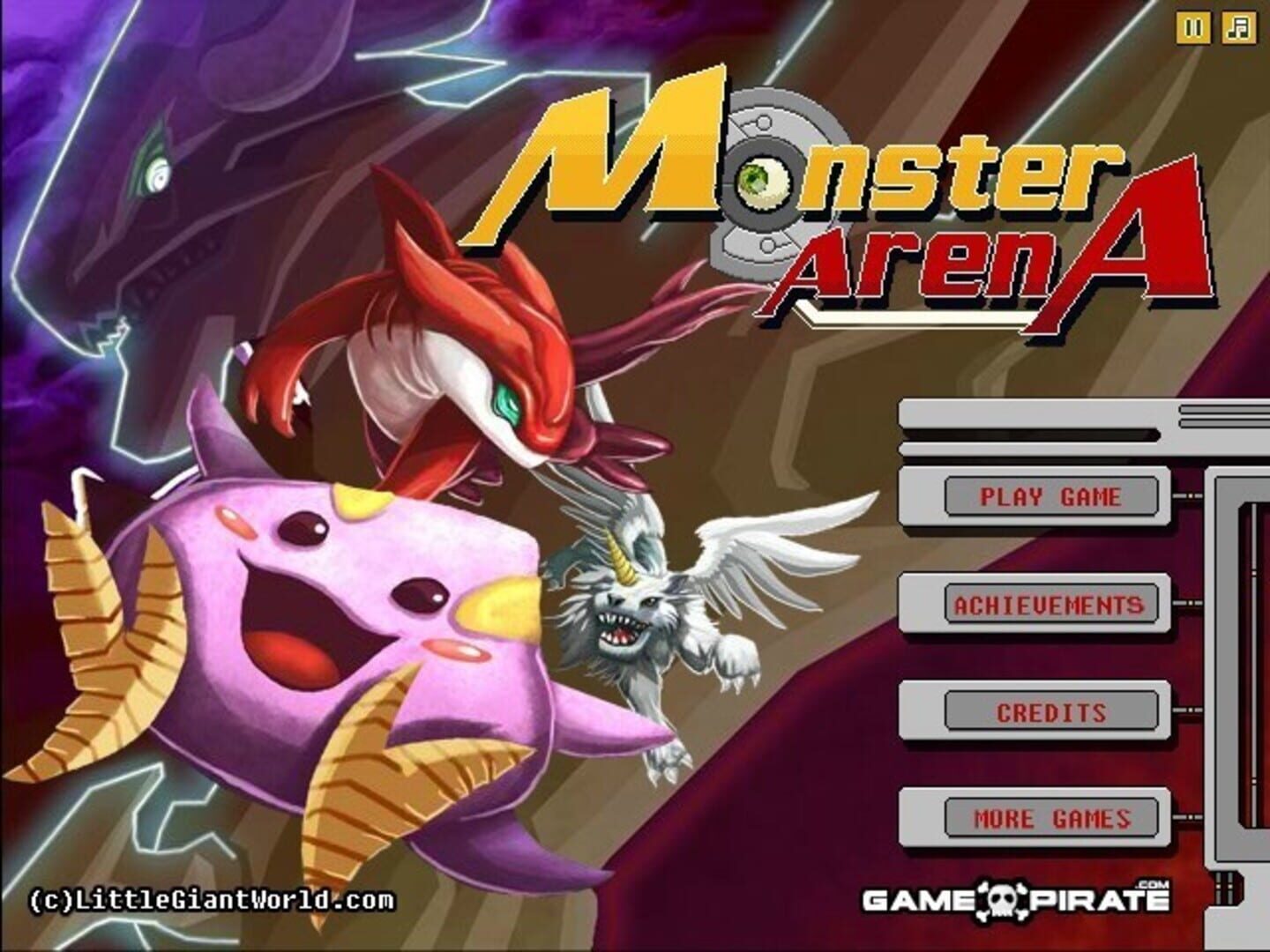 Capa de Monster Arena