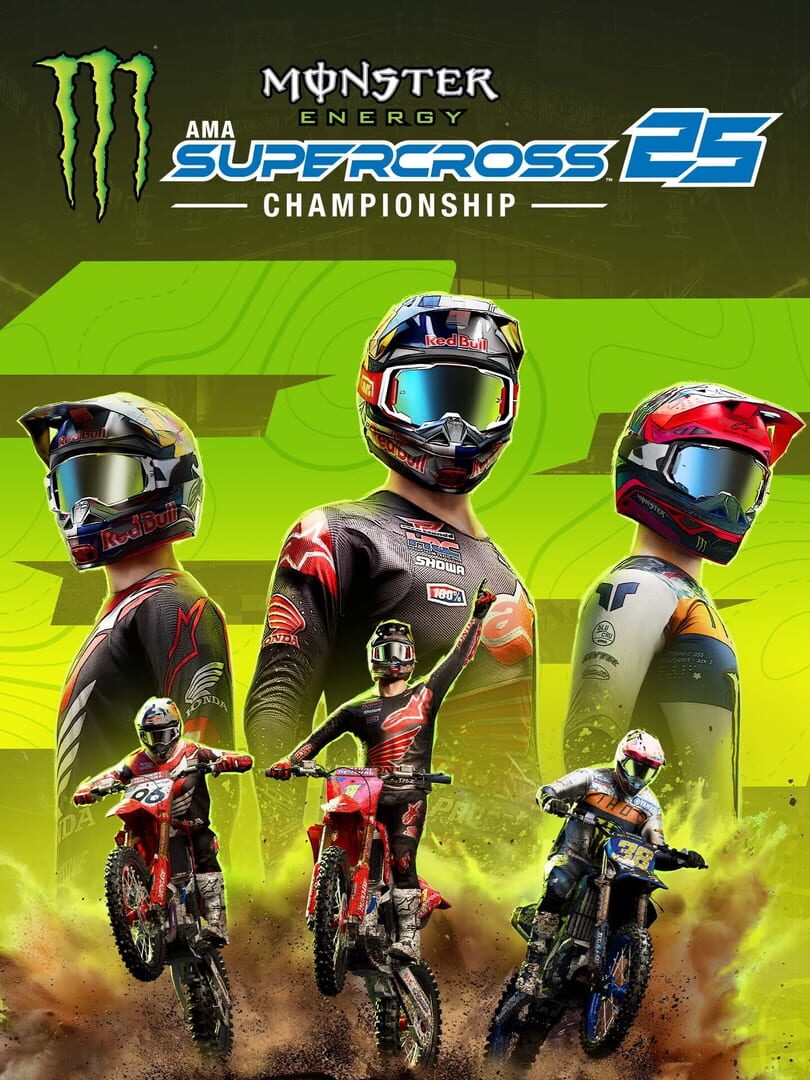 Monster Energy Supercross 25: The Official Video Game Kapağı