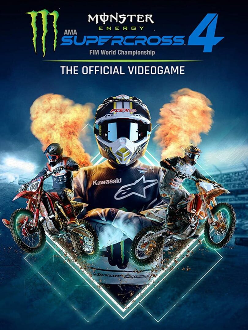 Monster Energy Supercross: The Official Videogame 4 Cover