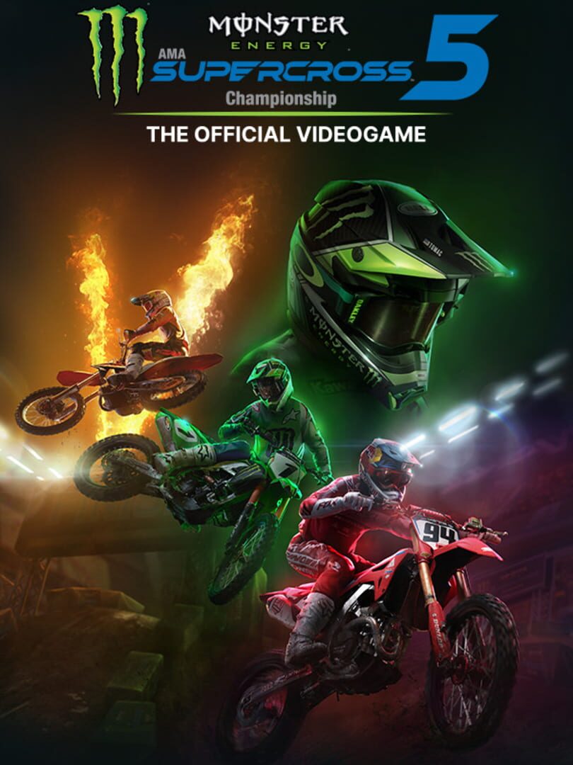 Monster Energy Supercross: The Official Videogame 5 カバー