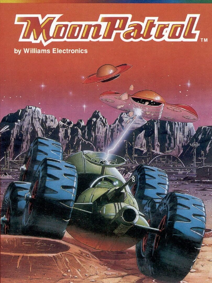 Copertina di Moon Patrol
