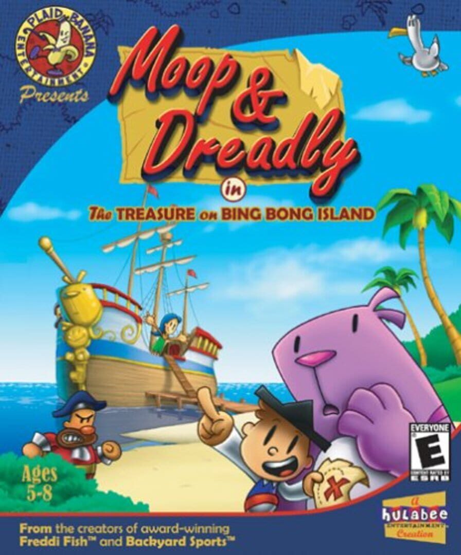 Copertina di Moop and Dreadly in the Treasure on Bing Bong Island