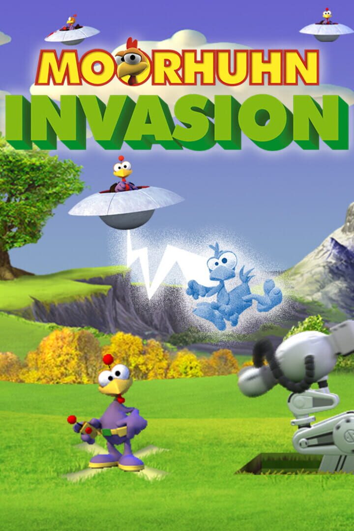 Portada de Moorhuhn Invasion: Crazy Chicken Invasion