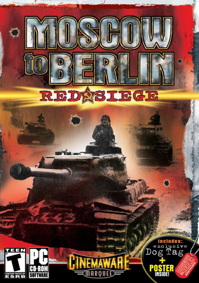 Moscow to Berlin: Red Siege カバー