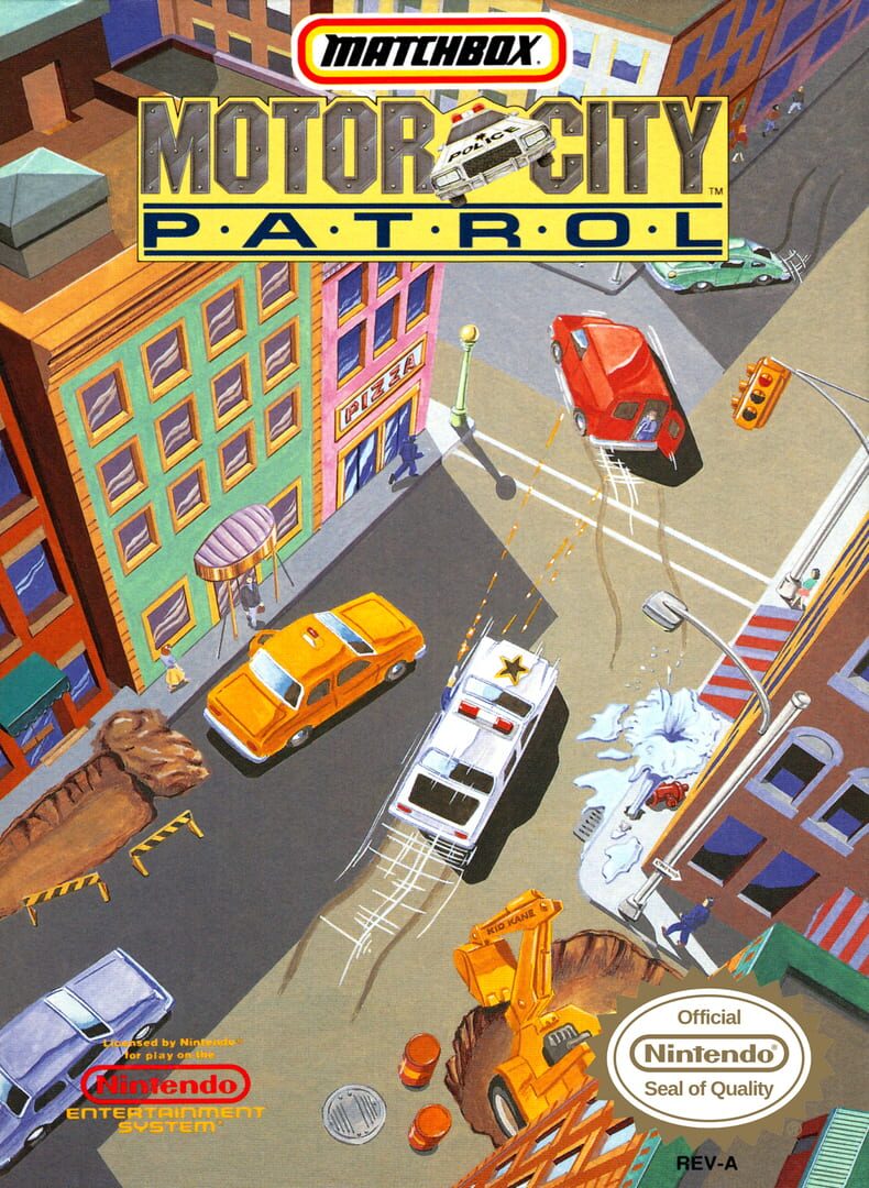 Capa de Motor City Patrol