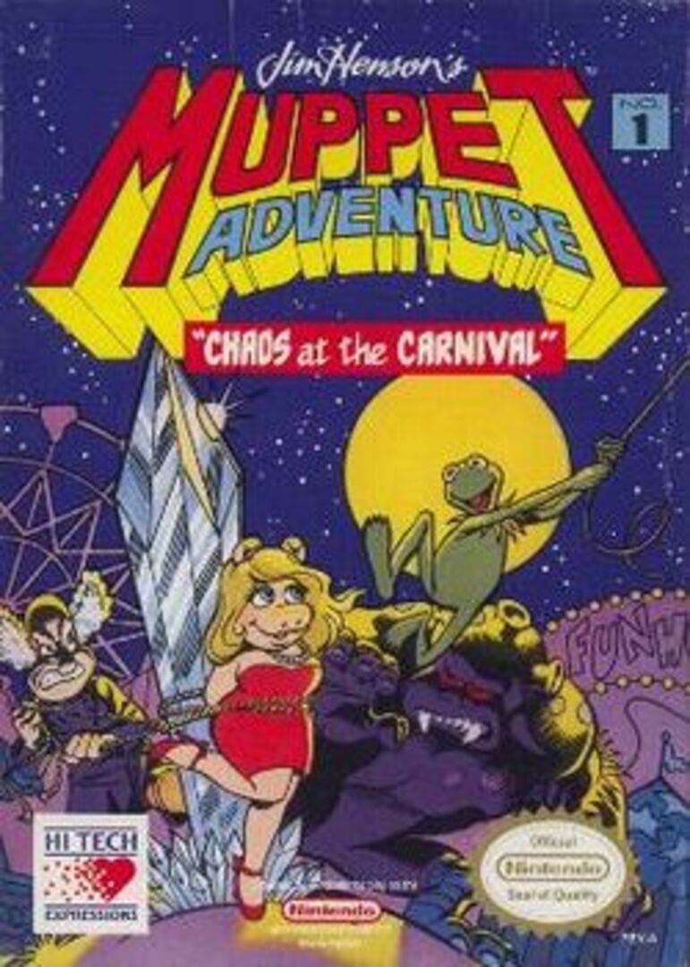 Copertina di Muppet Adventure: Chaos at the Carnival