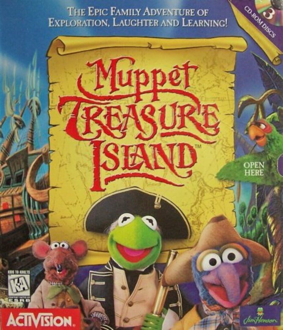 Muppet Treasure Island Kapağı