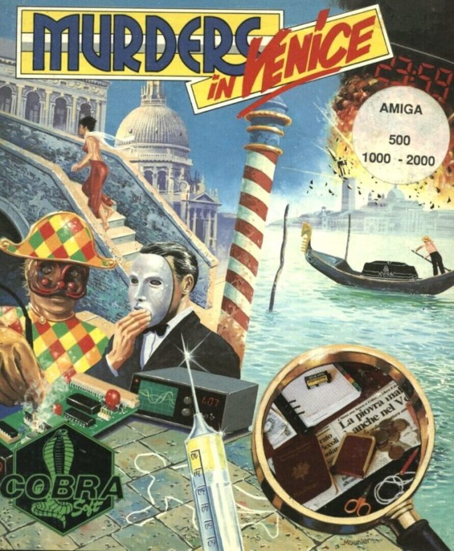 Murders in Venice Kapağı