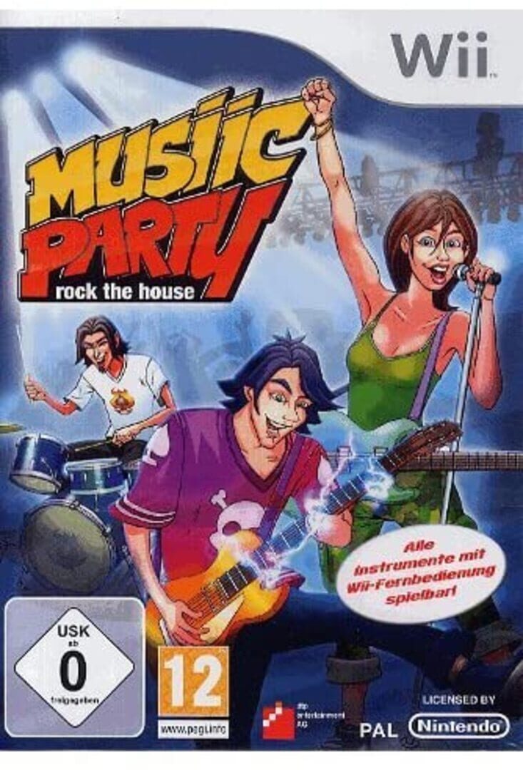 Musiic Party: Rock the House Kapağı