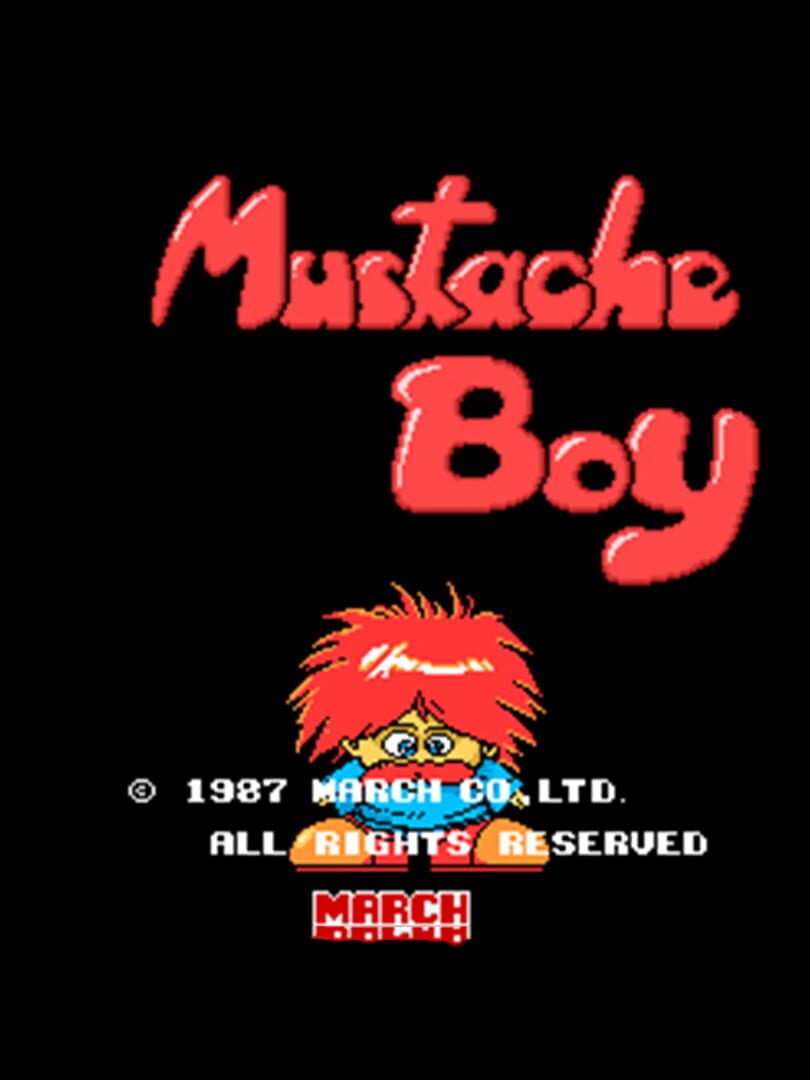 Copertina di Mustache Boy