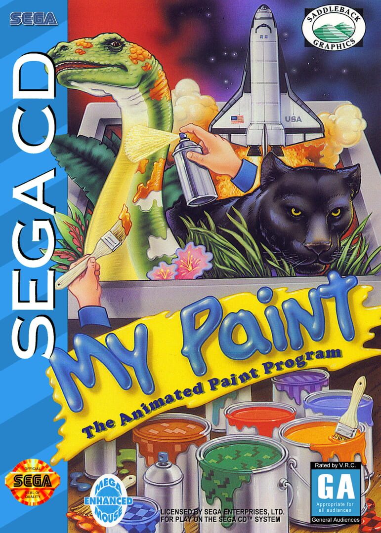 My Paint: The Animated Paint Program カバー