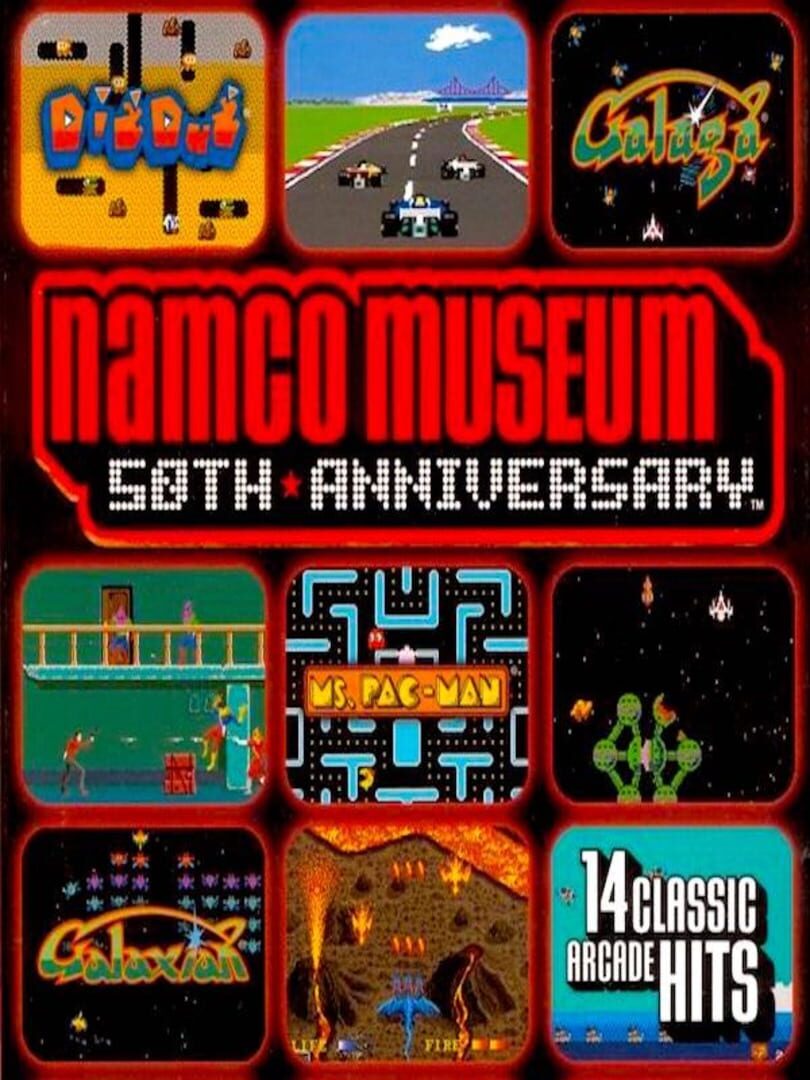 Portada de Namco Museum 50th Anniversary