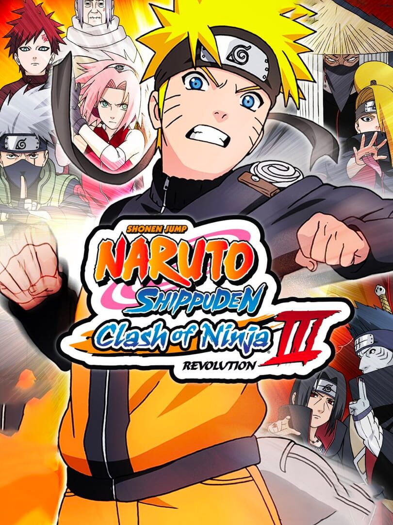 Capa de Naruto Shippuden: Clash of Ninja Revolution 3