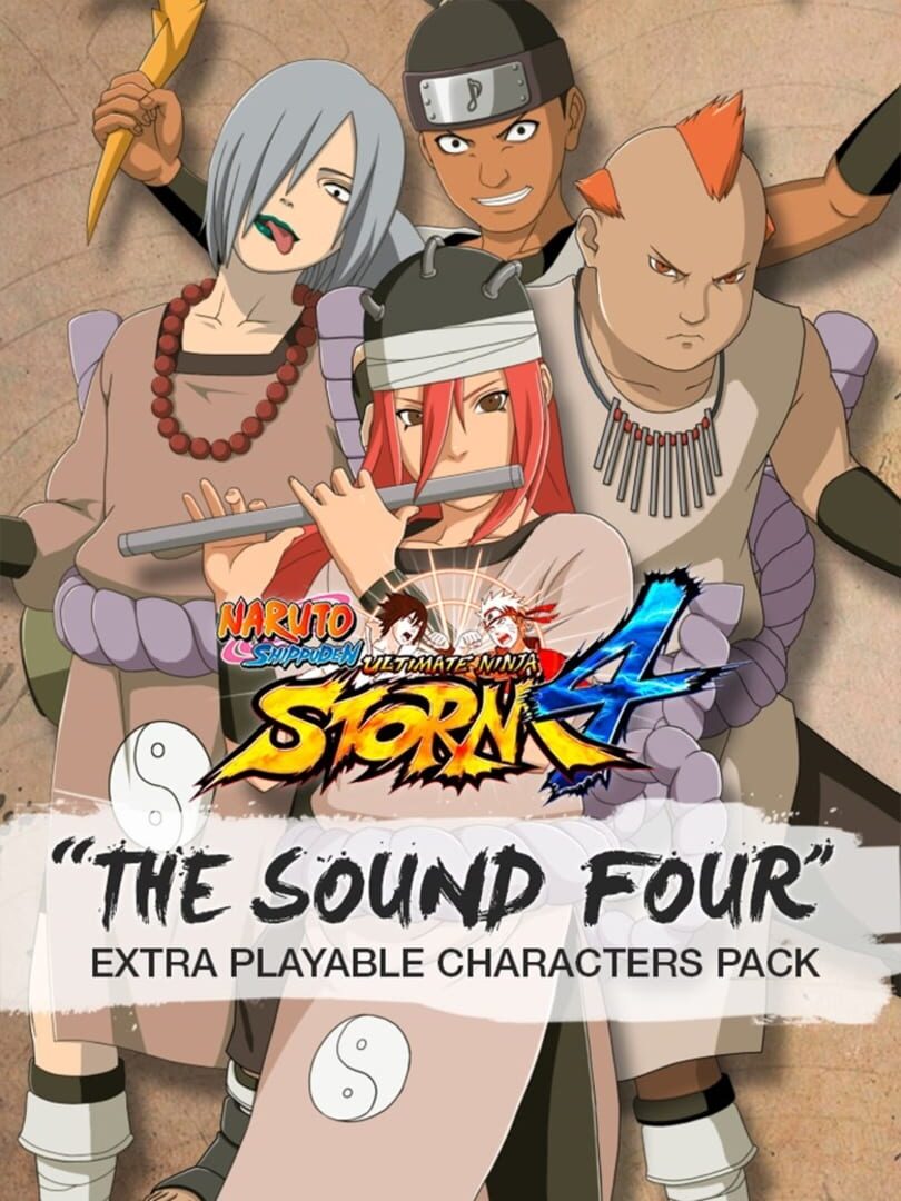 Capa de Naruto Shippuden: Ultimate Ninja Storm 4 - The Sound Four Characters