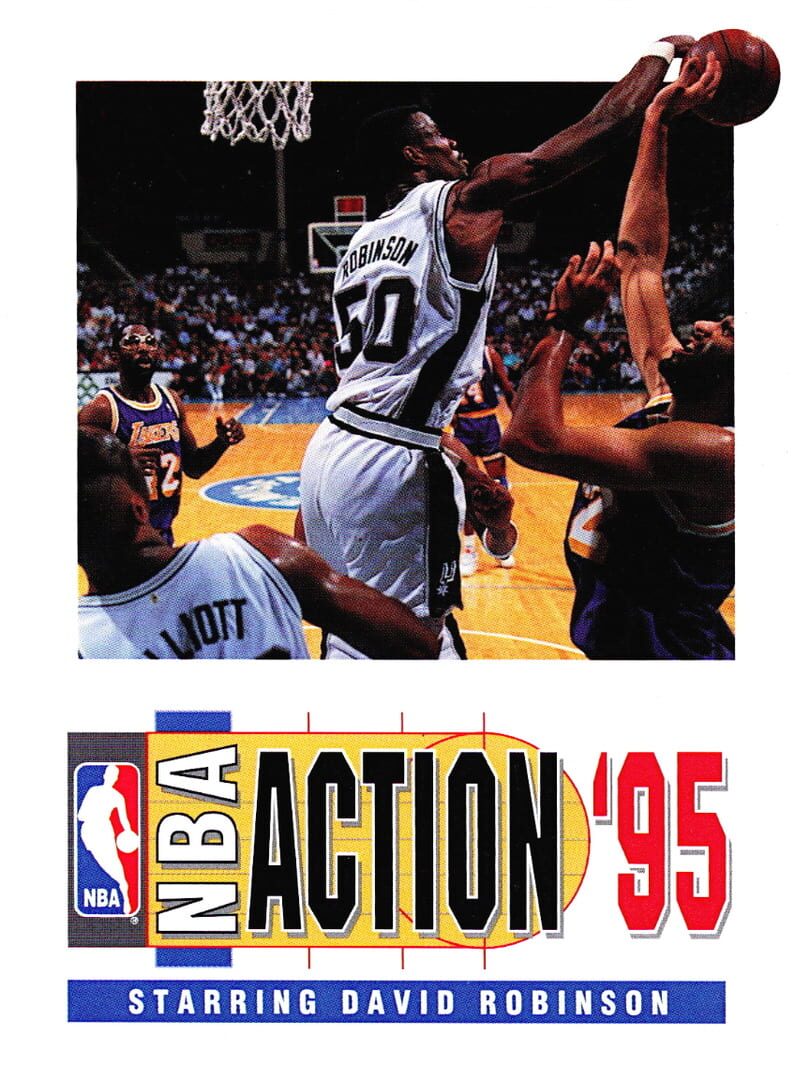 Copertina di NBA Action '95 starring David Robinson