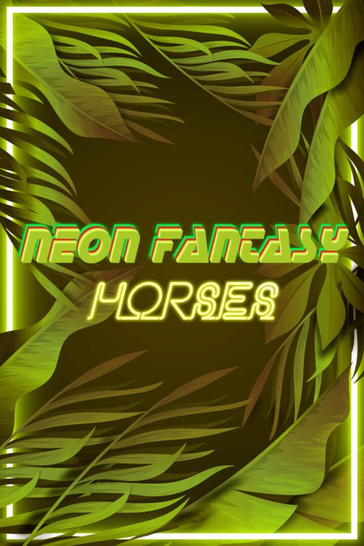 Capa de Neon Fantasy: Horses