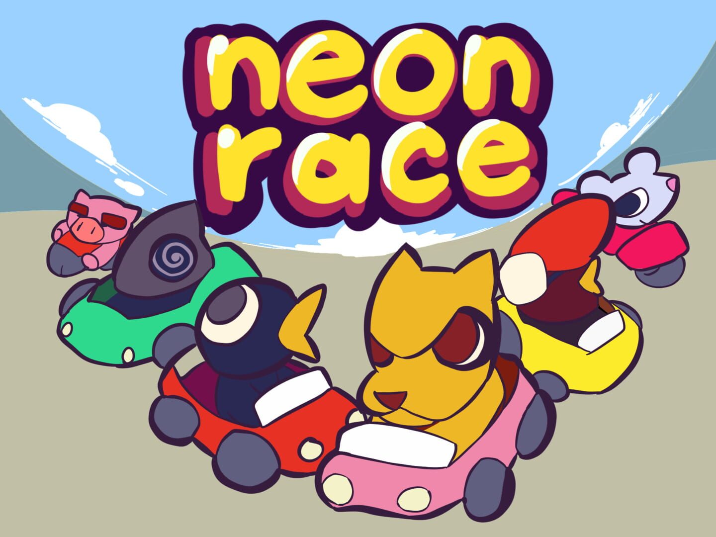 Capa de Neon Race
