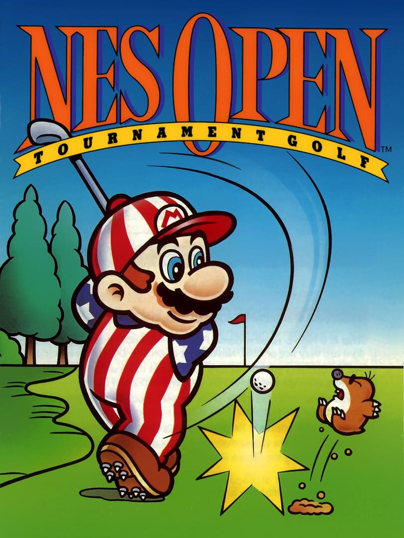 NES Open Tournament Golf カバー