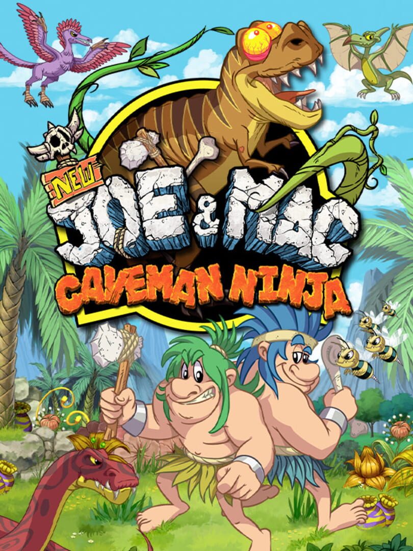 Capa de New Joe & Mac: Caveman Ninja