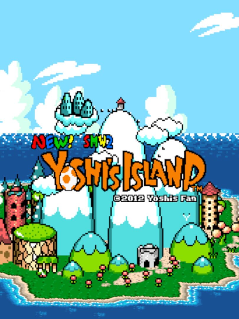 New! SMW2 Yoshi's Island 커버