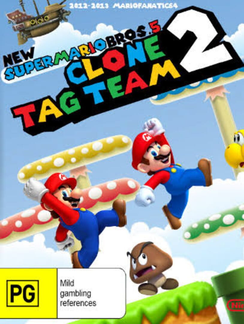 New Super Mario Bros. 5: Clone Tag Team 2 Kapağı