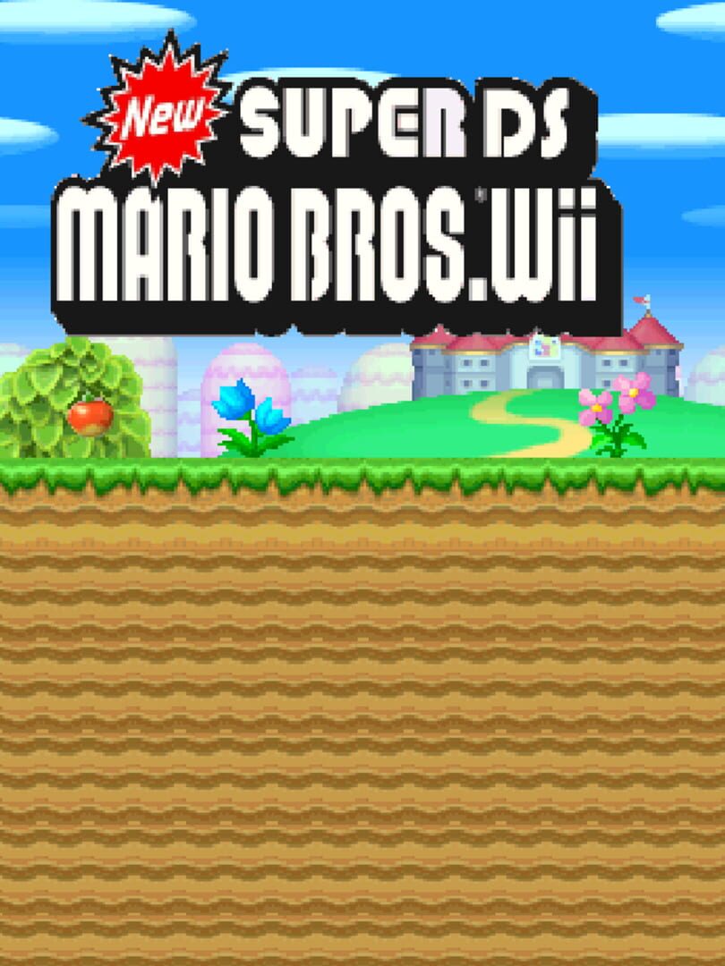 New Super Mario Bros. Wii. DS Cover