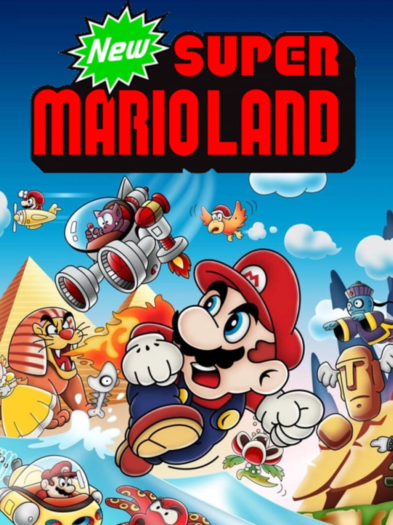 Copertina di New Super Mario Land