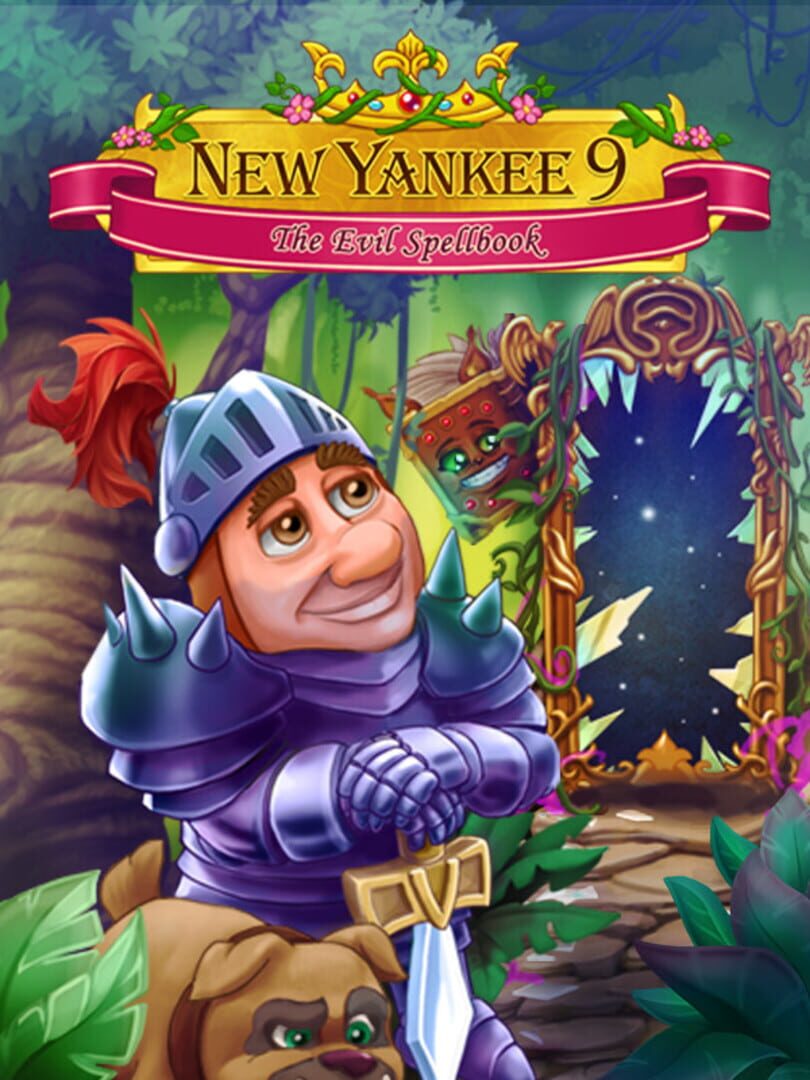 New Yankee 9: The Evil Spellbook Cover