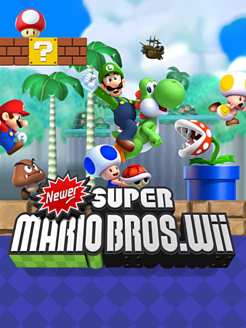 Newer Super Mario Bros. Wii 커버
