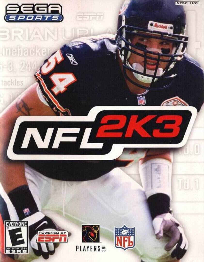NFL 2K3 Kapağı