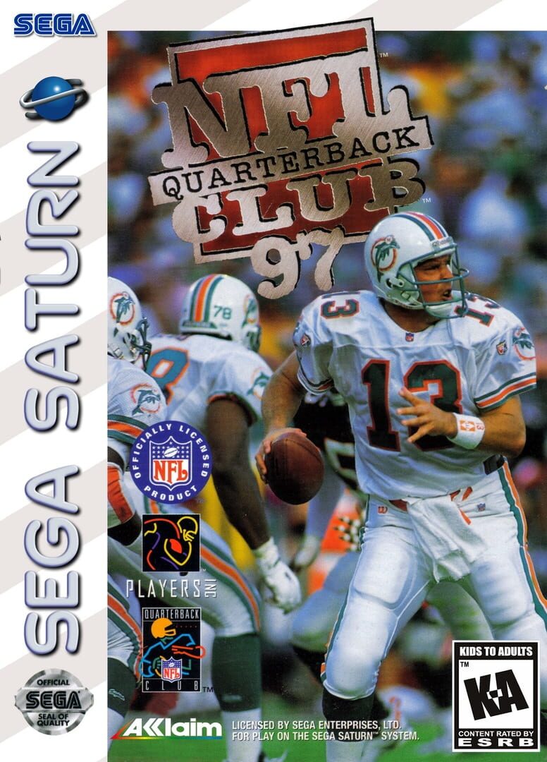 NFL Quarterback Club 97 Kapağı