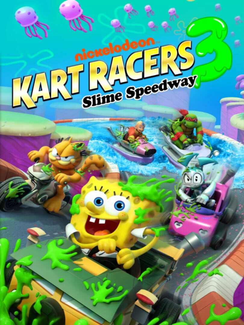 Nickelodeon Kart Racers 3: Slime Speedway Kapağı